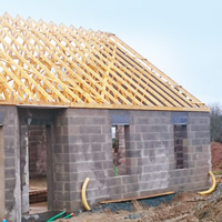 Construction charpente maison individuelle Maine et loire